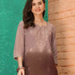 Cotton Chikankari Straight Sweetheart Neck Short Kurti