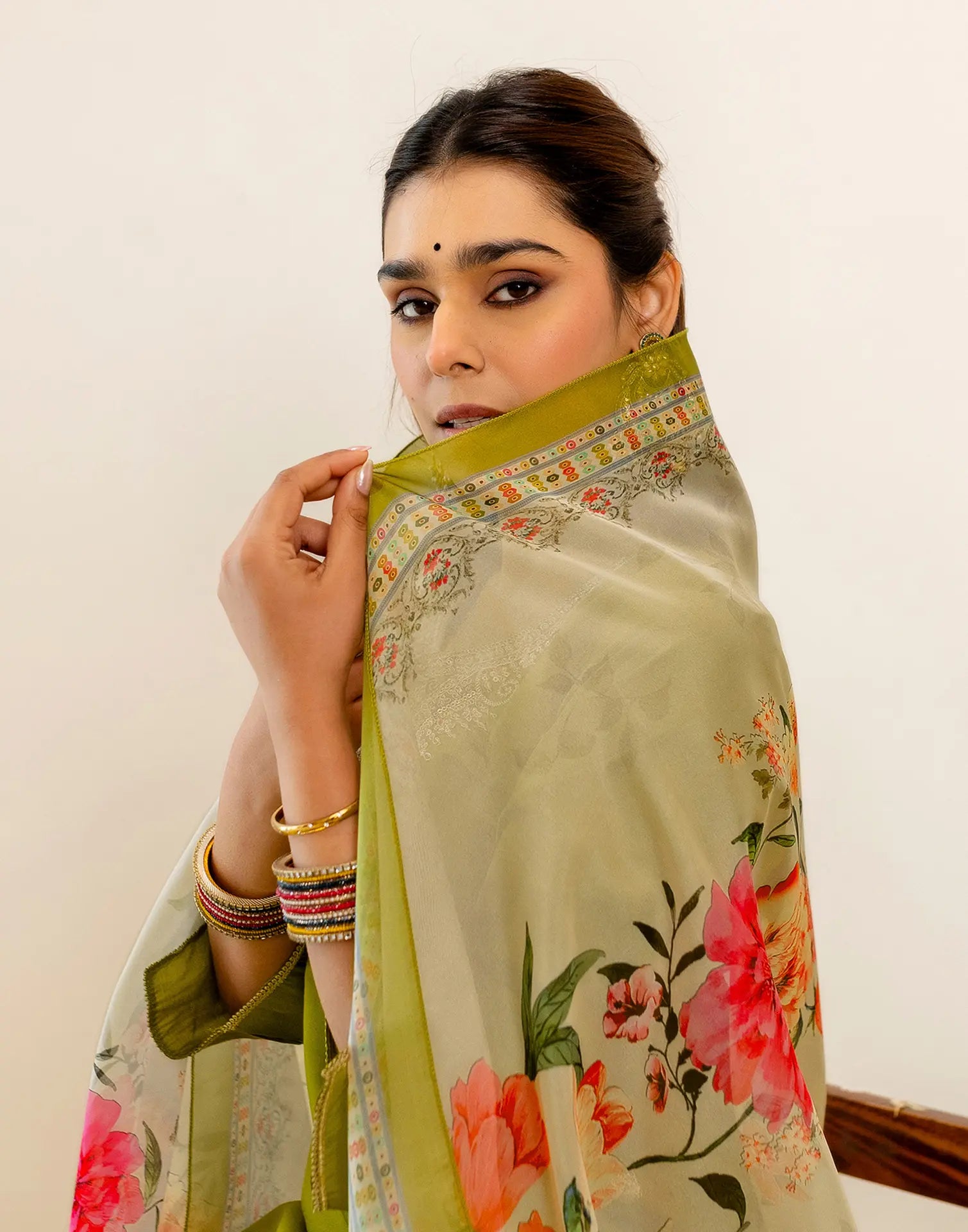 Skylee Silk Embroidered Straight 3 Piece Kurta Set For Woman