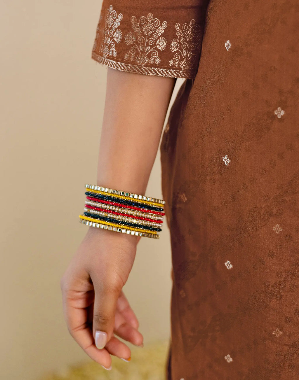 Silk Woven Straight 3 Piece Kurta Set