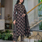 Cotton Printed Straight Mandarin Collar Kurta with Pant & Dupatta