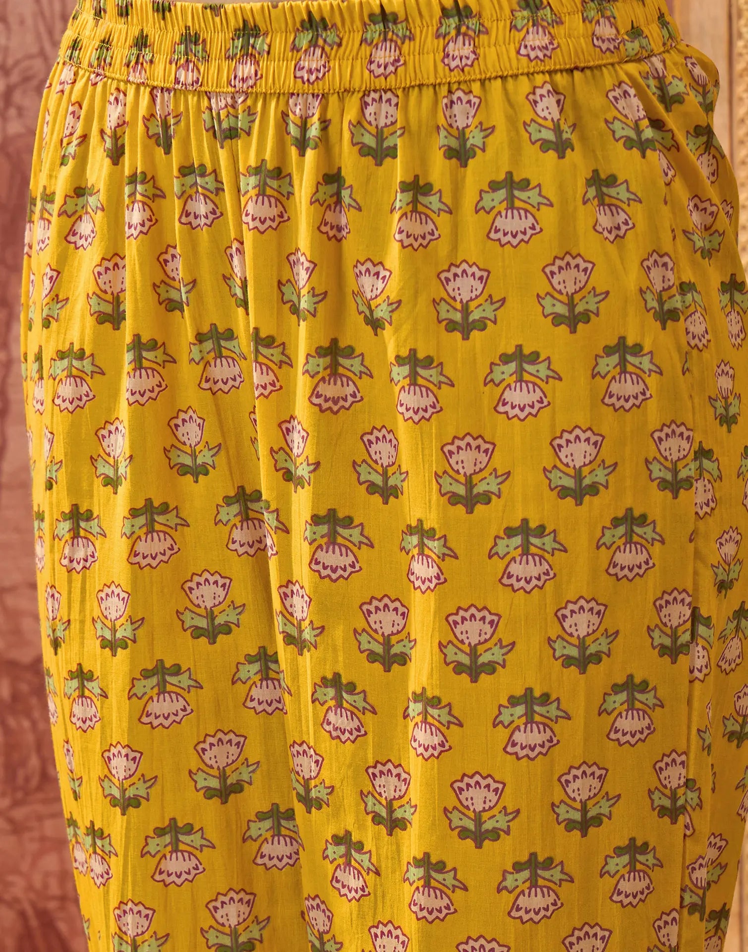 Viscose Rayon Printed Straight 3 Piece Kurta Set