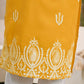 Cotton Embroidered Straight Kurti