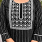 Cotton Embroidered Straight Kurti