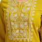 Cotton Embroidered Straight Kurti