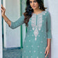 Cotton Embroidered Straight Kurti