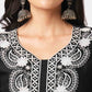 Cotton Embroidered Straight Kurti