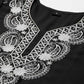 Cotton Embroidered Straight Kurti