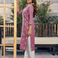 Rayon Embroidered Straight Kurti
