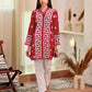 Rayon Embroidered Straight Kurti