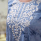 Rayon Embroidered Straight Kurti