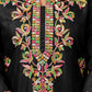 Cotton Embroidered Straight Kurti