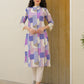 Cotton Printed Straight Kurti