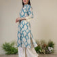 Cotton Printed Straight Kurti