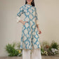 Cotton Printed Straight Kurti