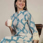 Cotton Printed Straight Kurti
