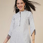 Cotton Embroidered Straight Kurti