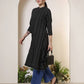 Cotton Woven Design Straight Kurti