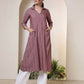 Cotton Woven Design Straight Kurti
