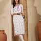 Cotton Embroidered Straight Kurti