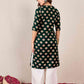 Rayon Printed Straight Kurti