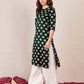 Rayon Printed Straight Kurti