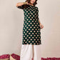 Rayon Printed Straight Kurti