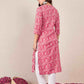 Rayon Printed Straight Kurti