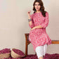 Rayon Printed Straight Kurti