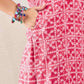 Rayon Printed Straight Kurti