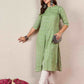 Cotton Printed Straight Kurti