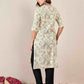 Rayon Printed Straight Kurti