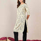 Rayon Printed Straight Kurti