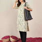 Rayon Printed Straight Kurti