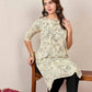 Rayon Printed Straight Kurti