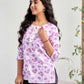 Cotton Printed Straight Kurti