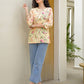 Cotton Printed Straight Kurti
