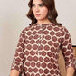 Cotton Printed Straight Kurti
