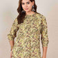 Cotton Printed Straight Kurti