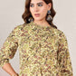 Cotton Printed Straight Kurti