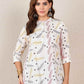 Cotton Printed Straight Kurti
