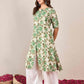 Cotton Printed Straight Kurti
