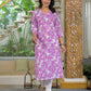 Cotton Printed Straight Kurti