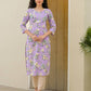 Cotton Printed Straight Kurti