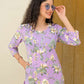 Cotton Printed Straight Kurti