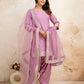 Rayon Straight Kurta Set with Sequence Embroidery under 1000