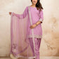 Rayon Straight Kurta Set with Sequence Embroidery under 1000