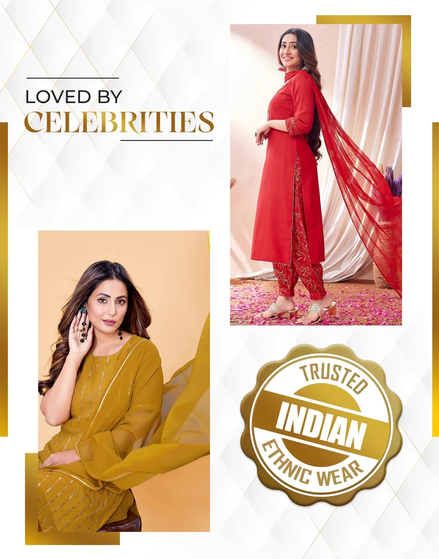 Affordable kurta set with dupatta