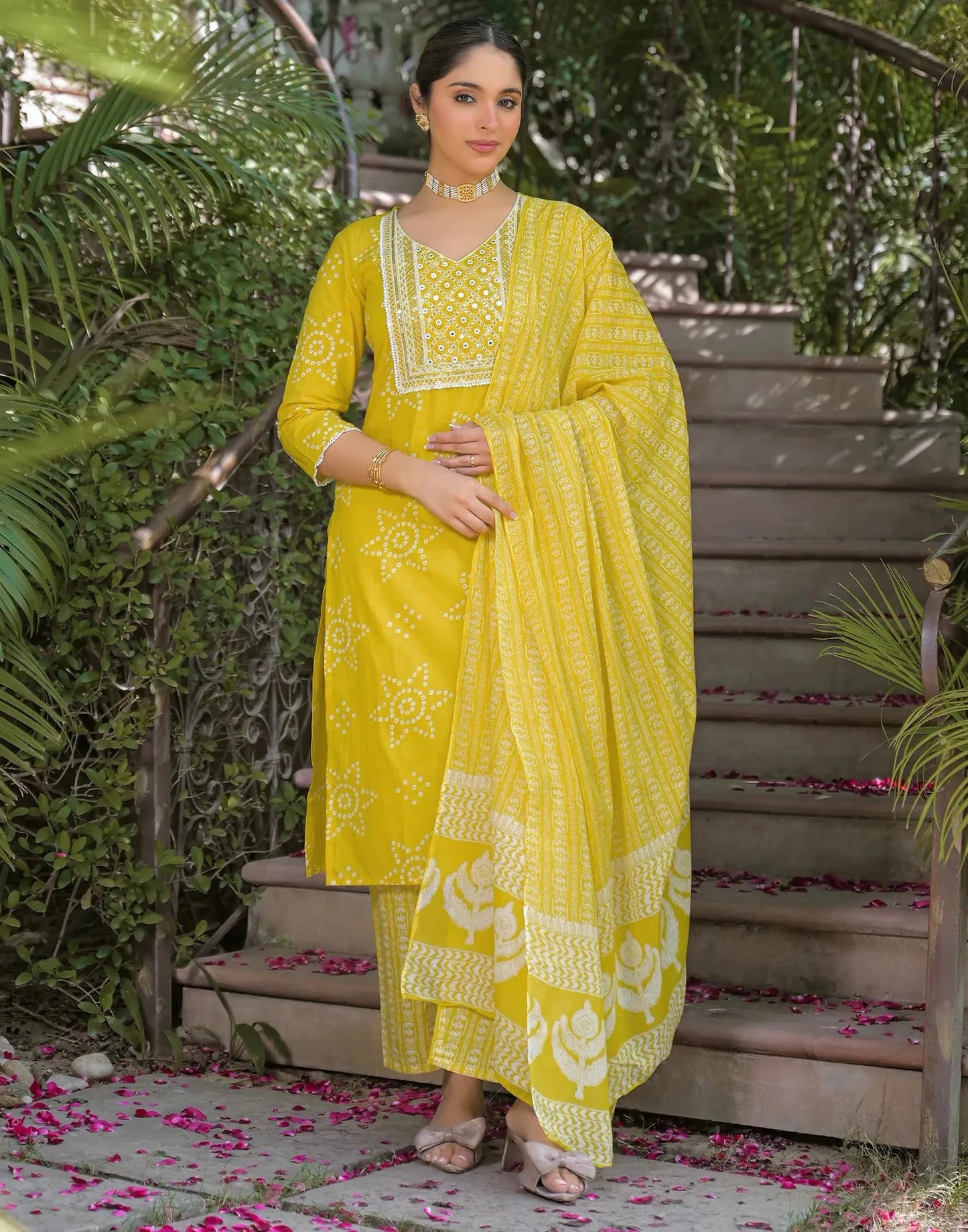 cotton kurta sets with dupatta