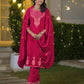 Affordable velvet kurta set for women by skylee