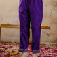 Affordable Purple Cotton Printed Straight Kurta Set Bandhani Print